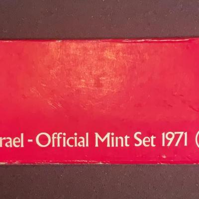 Coins Of Israel – Official Mint Set 1971 ￼