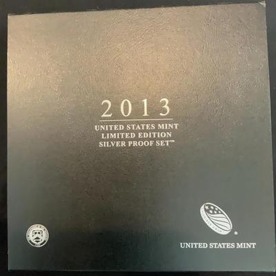 2013 – United States Limited Edition Silver Proof Set  