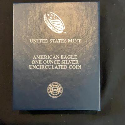 United States Mint - 2015, American Eagle 1 Ounce Silver Uncirculated Coin