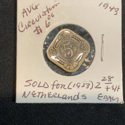 1943 – AVG Circulated $6 