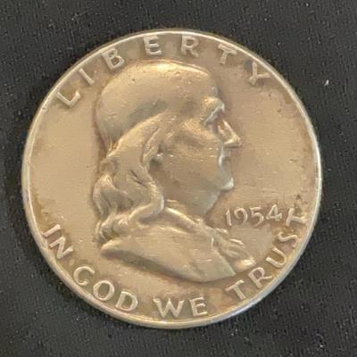 Franklin Half Dollar 1954 + Philadelphia