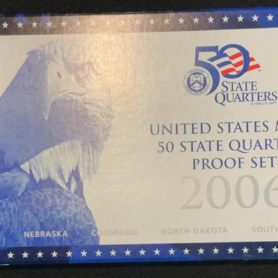 United States Mint 50 State Quarters Proof Set – 2006 ￼