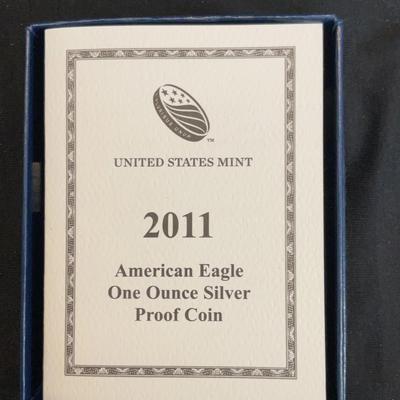 2011 – American Eagle 1 Ounce Silver Proof Coin