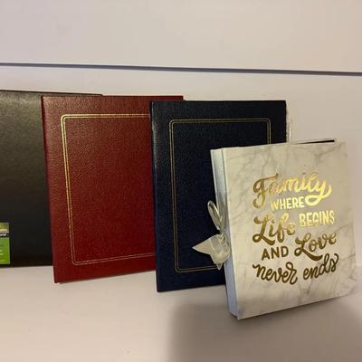 Lot Of Four Photo Albums