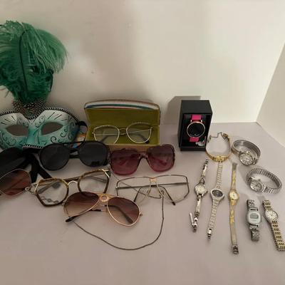 Watches and glasses