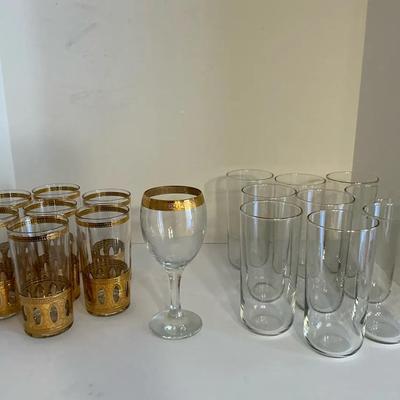 17 Piece Lot Of Glassware