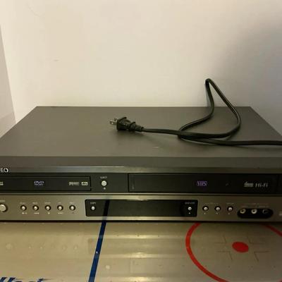 GO.VIDEO DV2130 DVD/VHS Dual Deck Player/Recorder Combo - 4-Head Hi-Fi VCR