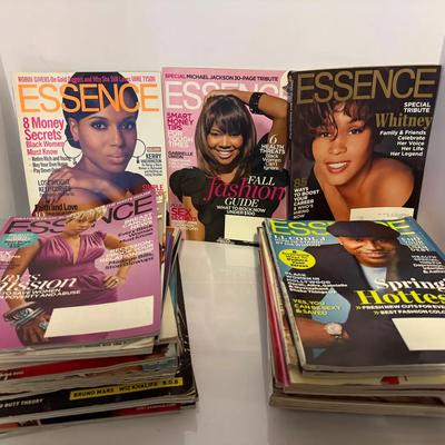 Essence Magazine Lot Of 34 Publications 