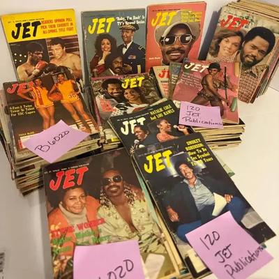 Vintage JET Magazines 120+ Publications