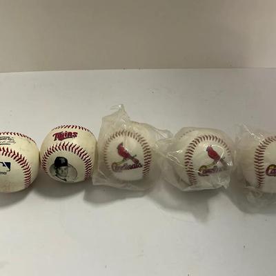 Five Baseballs