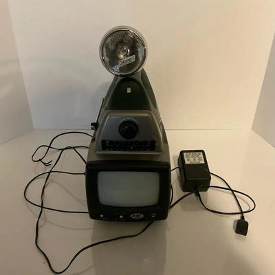 Coleman Multi-Purpose Power Station / Lantern with Integrated Koss Portable TV & Radio