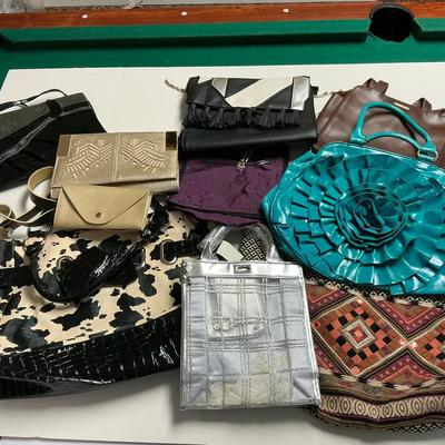 10 Piece Vintage Purse Lot