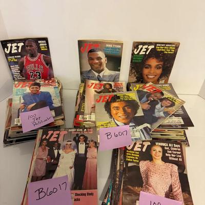 Vintage Lot Of 100pc JET Magazines 