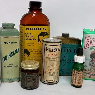 Vintage “Borax” Box, Boric Powder and More