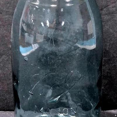 "Ball" Blue Mason Jar 1900-1910 Triple L 