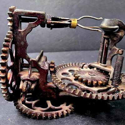 "Sinclair Scott" Cast Iron Apple Peeler