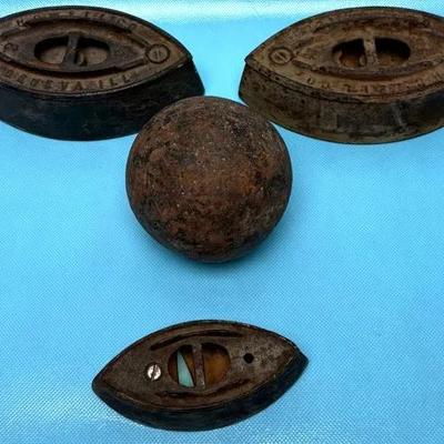 Vintage Sad Iron Assortment 