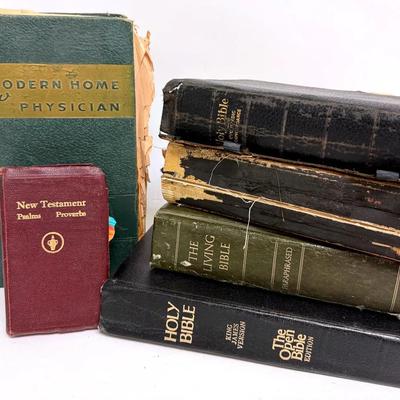 “the New Modern Home Physician”, “Bible”s, & More