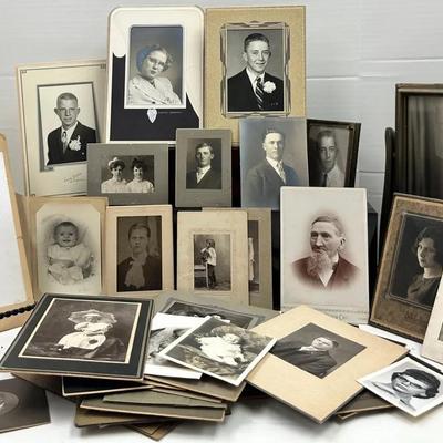 Antique and Vintage Portrait Photographs