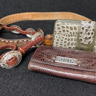 Leather Belts and Wallet Collection 