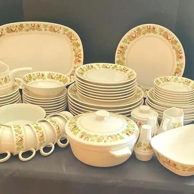 Vintage Dinnerware Collection Featuring Noritake – Plates, Bowls, Platter & Serving Pieces