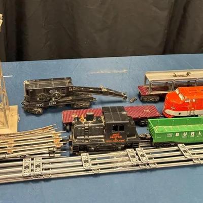 Lionel Denver & Rio Grande & Marx Collectible Trains & Track Set