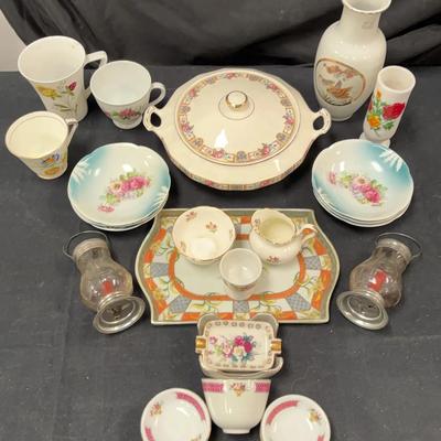Assortment Of Fine China-Edwin M. Knowles, Jackson & Gosling, Victoria C&E