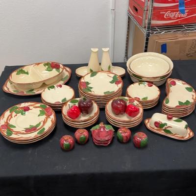 Franciscan Apple Dishset For 8, Serving Platters, Salt And Pepper Shakers (3 Sets)