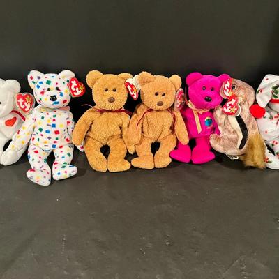 Party Bears & Y2K Rarities – Beanie Baby Celebration Lot!