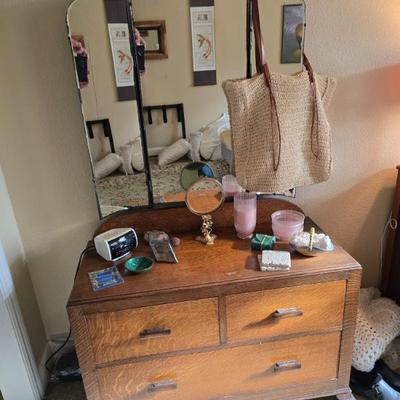 Sale Photo Thumbnail #104: Antique vanity/dresser