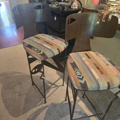 Metal counter stools