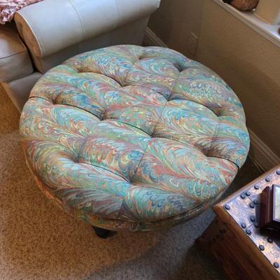 Paisley ottoman