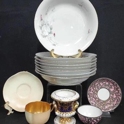Mixed Fine Porcelain Collection