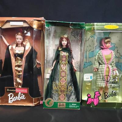 Vintage Barbie Trio – Bronze Sensation, Princess of Ireland & Poodle Parade
