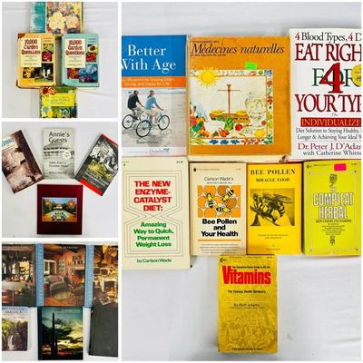 Hard Back & Paper Back Gardening, Travel, & Geography Books