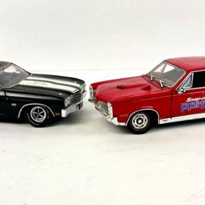Sale Photo Thumbnail #117: Lot #117 Vintage Snap-On Hot August Nights Muscle Car Set – 1:24 Chevelle SS454 & GTO