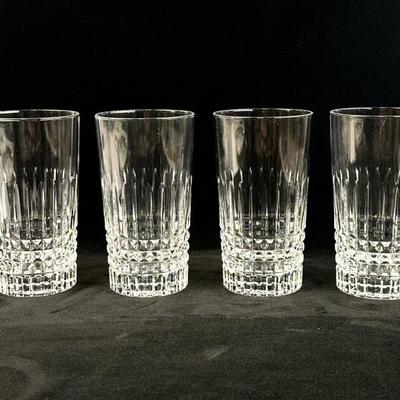 Sale Photo Thumbnail #56: Lot #56 Set of 4 Highball Glasses