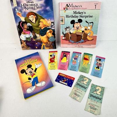 Sale Photo Thumbnail #103: Lot #103 Vintage Disney Books & Disneyland Ephemera