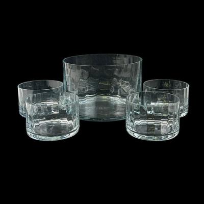 Sale Photo Thumbnail #50: Lot #50 Vintage 5pc Toscany Salad Bowl Set