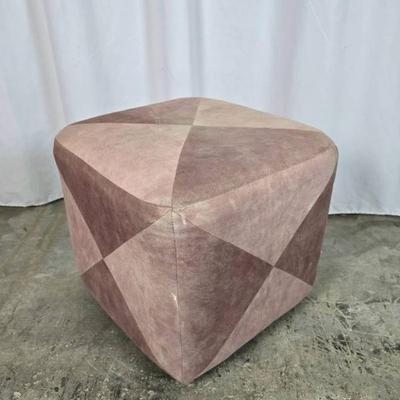 Sale Photo Thumbnail #37: Lot #37 Square Upholstered Ottoman