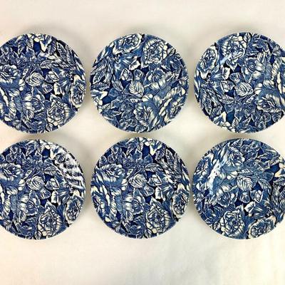 Sale Photo Thumbnail #53: Lot #53 Churchill “The Georgian Collection” Salad Plates - Set of 6