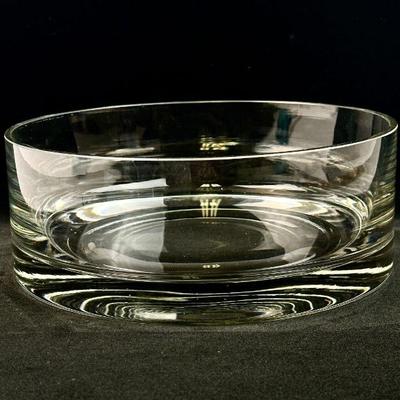 Sale Photo Thumbnail #58: Lot #58 Large, Heavy Blown Glass Bowl