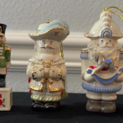 Lenox Colllectible ornaments And Lenox Salt & Pepper