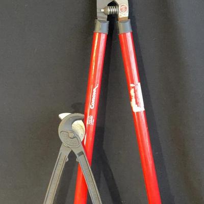 32” Corona Bypass Lopper & 16” Klein Cable Cutters