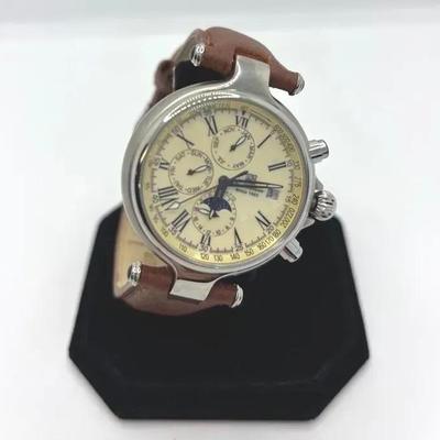 Men’s Steinhausen Chronograph Watch Working Great , Calendar Month and Day , Tachometer 