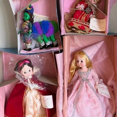 NIB Fairy Tale & Alice In Wonderland ‘Madame Alexander’ Dolls * SnowWhite, Fairy Godmother 
