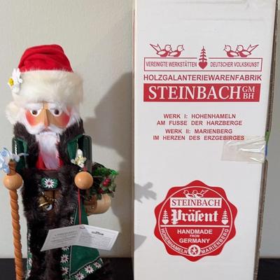 Steinbach 18” Nutcracker Music Box * Tyrolian Santa * S 1762 * Made In Germany * 