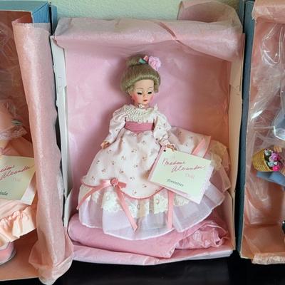 NIB ‘Madame Alexander’ Dolls * Mrs. Darling, Lucinda & Rebecca 