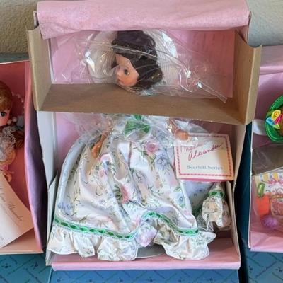 NIB Scarlett O’Hara, Child’s Play, Easter Bunny Girl ‘Madame Alexander’ Dolls