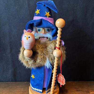 Special Edition 0195/5000 Boxed Steinbach Germany ‘ Merlin ‘ Figurine Nutcracker 14” 